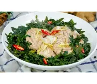 Hình ảnh Óc dê hấp ngãi cứu