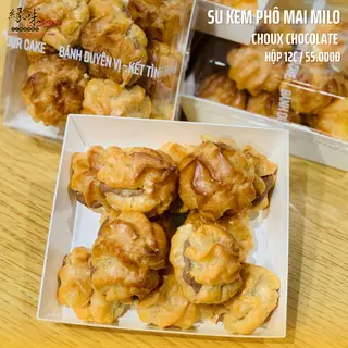 Hình ảnh Bánh su kem phô mai milo