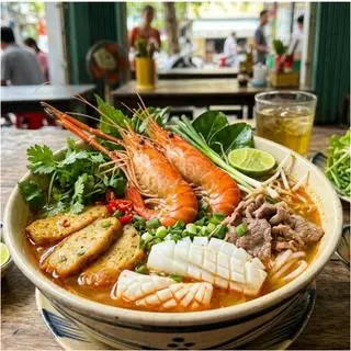 Hình ảnh Bún tomyum thập cẩm
