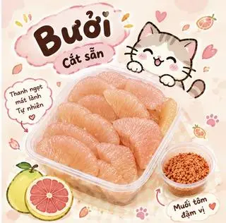 Hình ảnh Bưởi da xanh 300gr