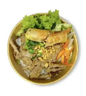 Hình ảnh Bún Thịt Nướng - Chả Giò Tôm