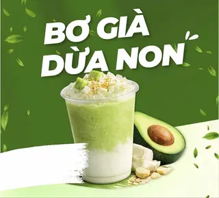 Hình ảnh Bơ già dừa non