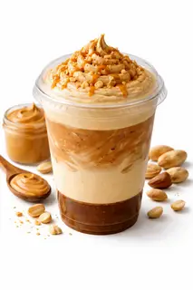 Hình ảnh Latte bơ đậu phộng