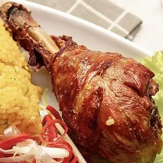 Hình ảnh đùi tỏi gà thêm
