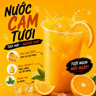 Hình ảnh Nước cam tươi