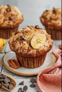 Hình ảnh Bánh chuối yến mạch healthy 