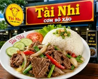 Hình ảnh CƠM THỊT BÒ XÀO