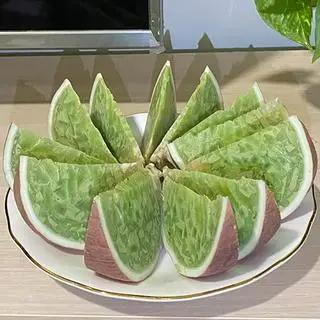 Hình ảnh {Đặt trước 3 ngày} - Bánh Flan Trái Dừa vị Trà xanh (Matcha Coconut Flan Cake)