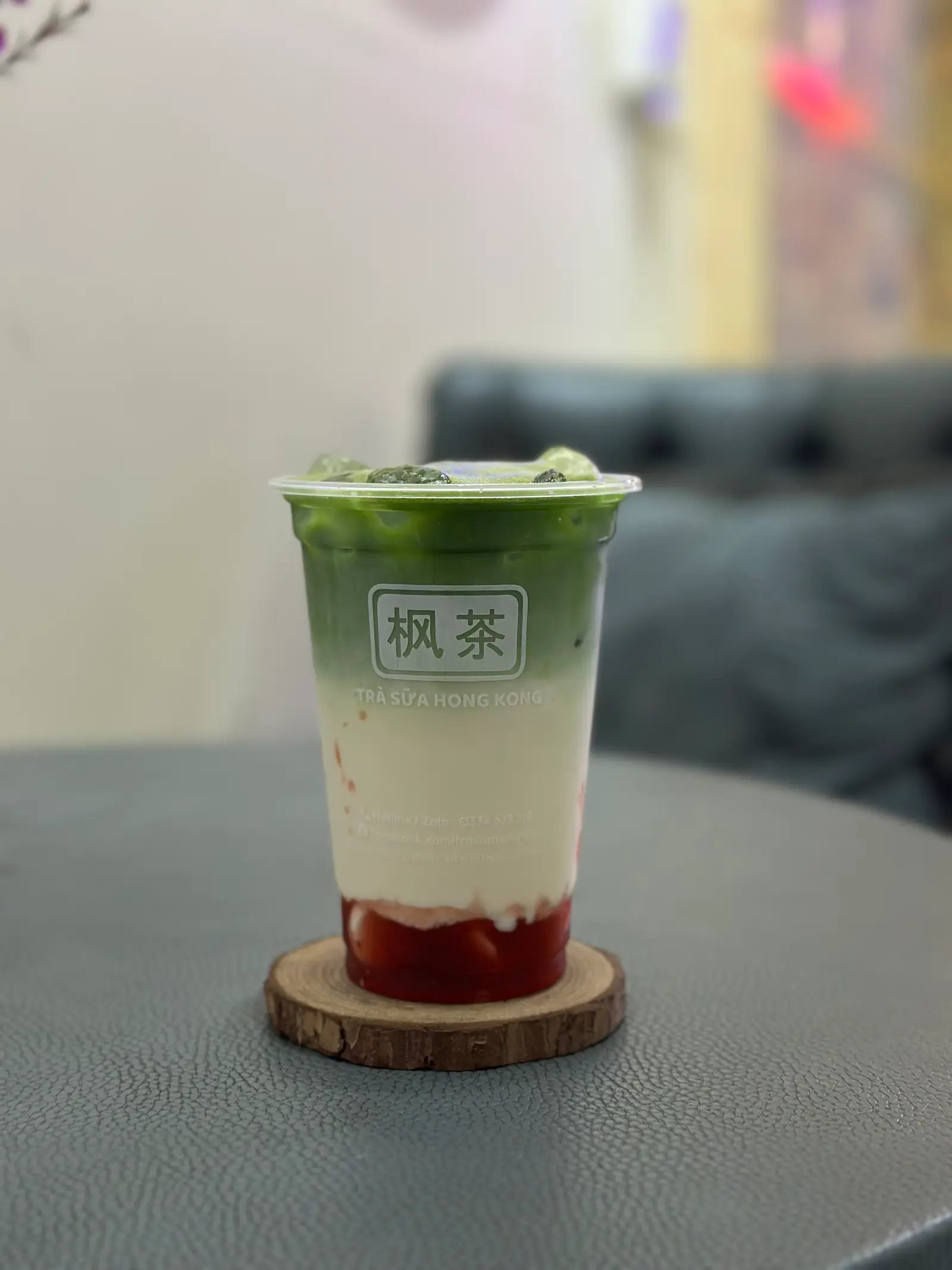 Hình ảnh Matcha Latte Dâu