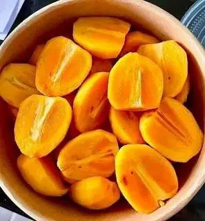 Hình ảnh 450gr Hồng (ngâm) giòn Lạng Sơn bổ miếng