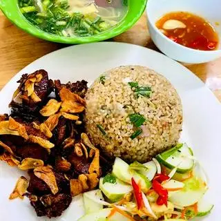 Hình ảnh Cơm đảo ngan cháy tỏi suất 1 người