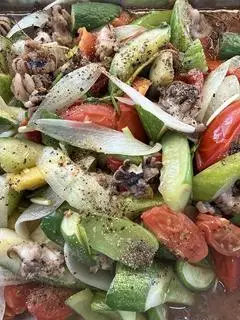 Hình ảnh Đầu mực xào dưa cà