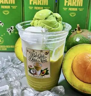 Hình ảnh Kem bơ mix 2 vị