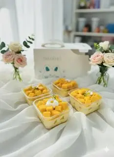 Hình ảnh Tiramisu hủ nhỏ vị Xoài
