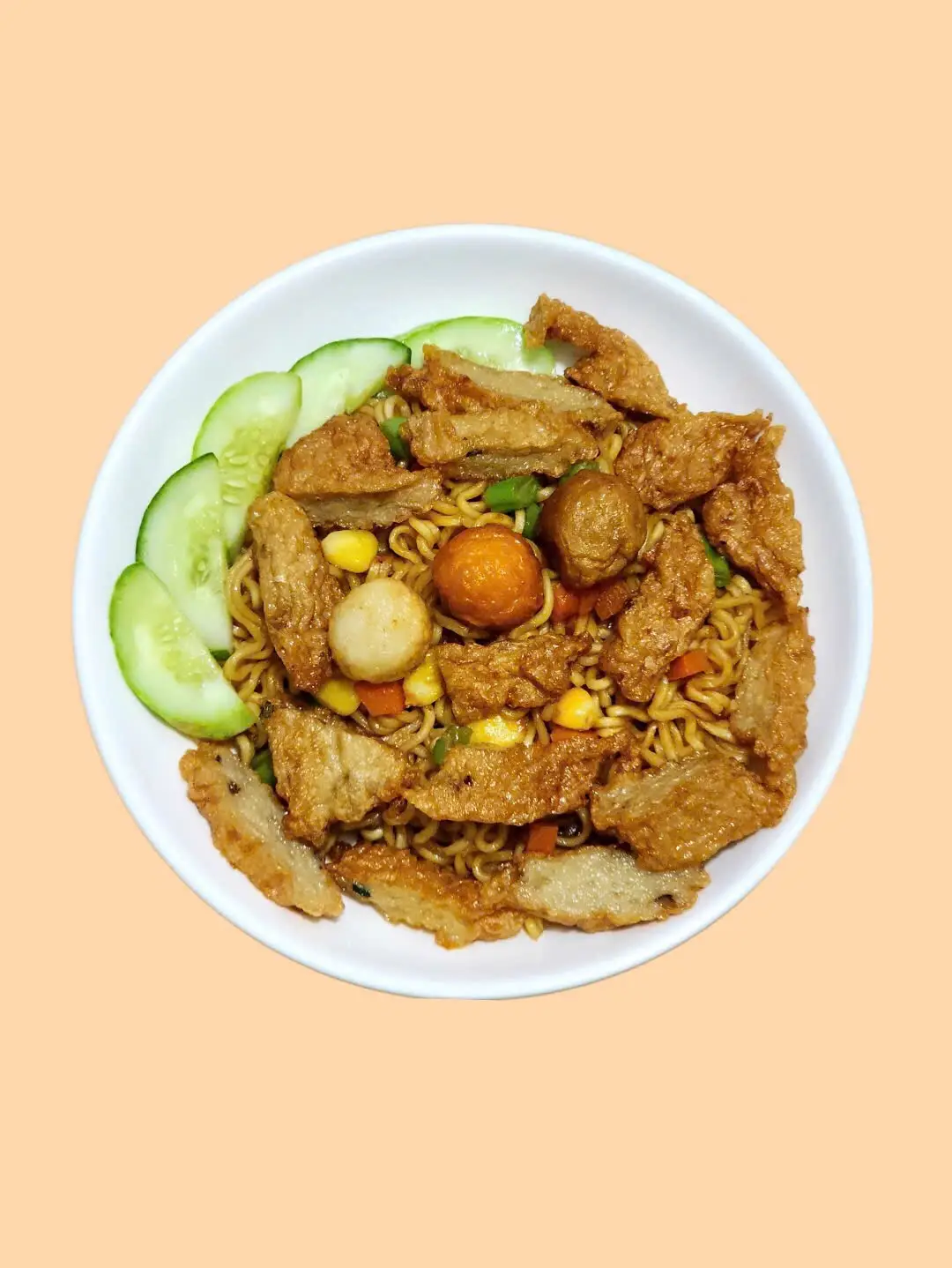 Hình ảnh Mì Trộn INDOMIE Chả Cá