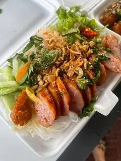 Hình ảnh bún nem nướng 
