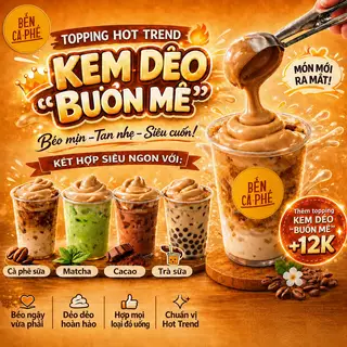 Hình ảnh (M)Cà Phê Kem Dẻo Buôn Mê