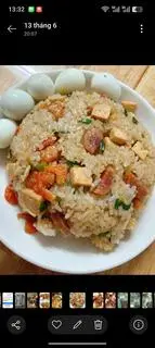 Hình ảnh xôi mặn thập cẩm 