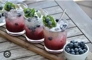 Hình ảnh trà lài việt quất 