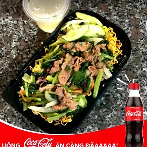 Hình ảnh Mỳ xào bò - coca