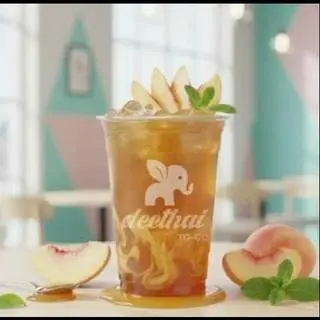 Hình ảnh Lục trà đào mật ong
