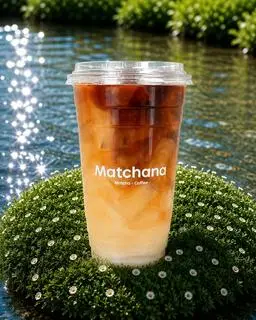Hình ảnh nước dừa cà phê