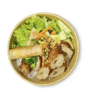 Hình ảnh Bún Nem Nướng - Chả Giò Tôm