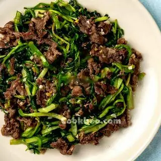 Hình ảnh Cần nước xào bò