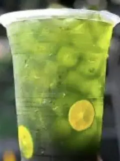 Hình ảnh trà tắc thái xanh 
