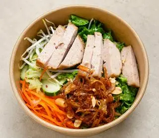 Hình ảnh Bún trộn chả lụa