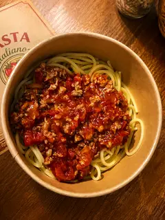 Hình ảnh Mì Ý (Spaghetti) Bò Băm Sốt Cà Chua.