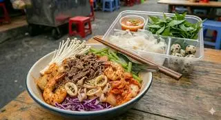 Hình ảnh Mì thập cẩm 