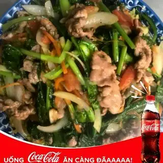 Hình ảnh Mỳ xào bò - CoCa chai