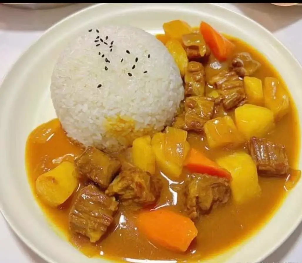 Hình ảnh CƠM CÀ Ri BÒ 