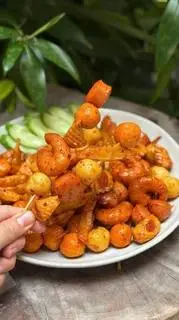 Hình ảnh combo 5- cá viên chiên thập Cẩm lắc ớt Cay tê 
