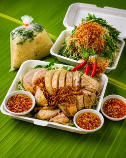 Hình ảnh Gỏi vịt góc tư 2 người ăn - 1 phần cháo lớn
