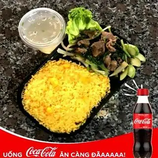 Hình ảnh Cơm rang cải bò - coca