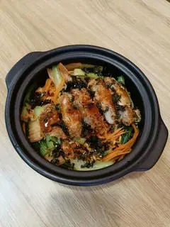 Hình ảnh Mỳ trộn gà cay phô mai