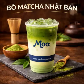 Hình ảnh Bò Matcha Nhật Bản