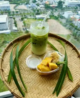 Hình ảnh Combo "ăn là chill" ( Xôi xoài nhỏ + Matcha Latte size L ) 