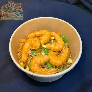 Hình ảnh MÌ TRỘN CHẢ TÔM VIÊN CHIÊN 