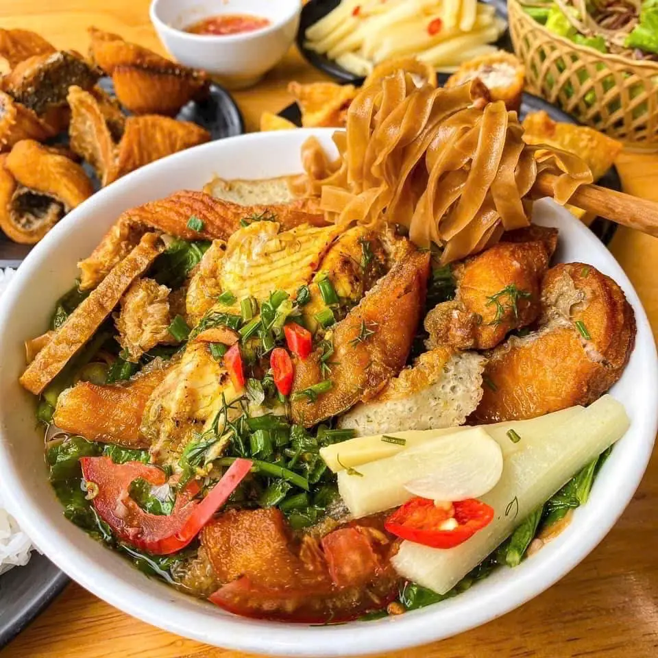 Hình ảnh Bánh đa cá