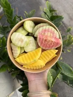 Hình ảnh mix xoài cóc ổi 