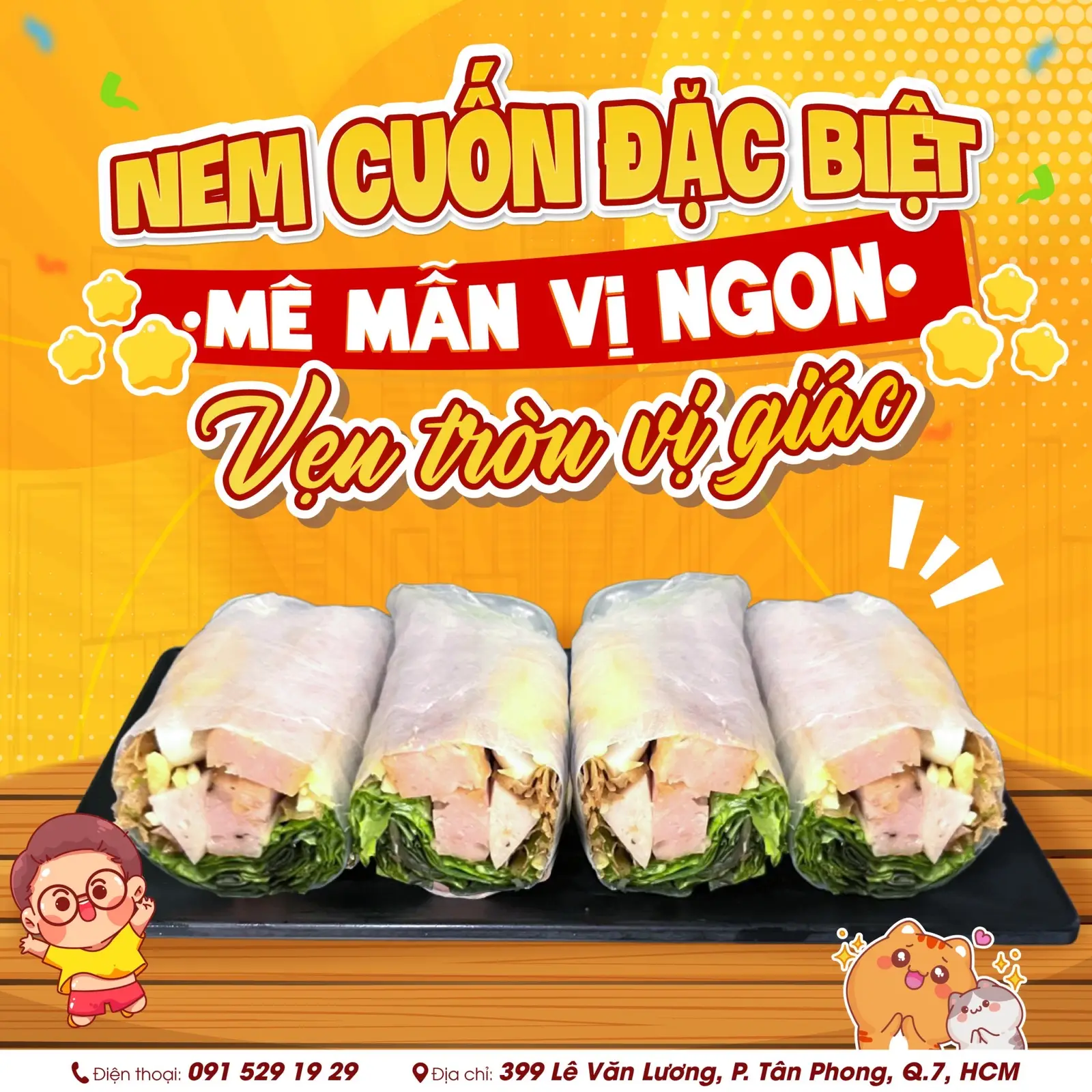 Hình ảnh Hai nem cuốn đặc biệt 