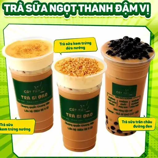Hình ảnh Trà Sữa Kem Trứng Dừa Nướng