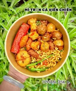 Hình ảnh mì trộn thập cẩm