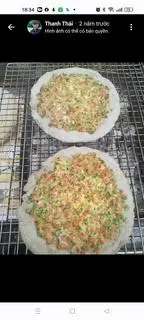Hình ảnh bánh tráng nướng 