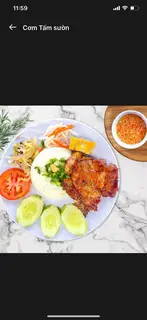 Hình ảnh Cơm tấm sườn chả