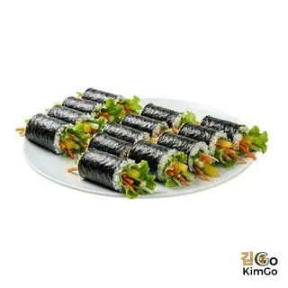 Hình ảnh Half tuna mayo kimbap (Cá ngừ mayonnaise)