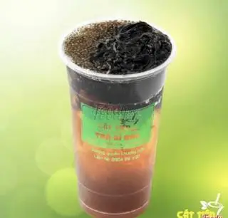 Hình ảnh Trà bí đao hạt chia thạch sương sáo